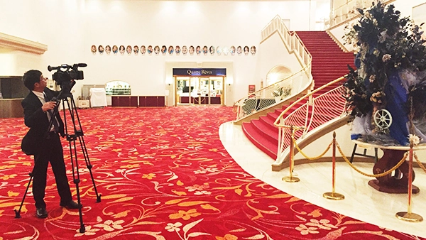 宝塚歌劇お茶会ビデオ撮影